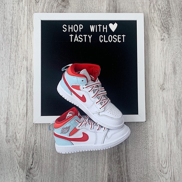 Nike jordan 1 mid sneakers (PS) - Picture 3 of 6